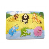 Wooden Jungle Animal Puzzle